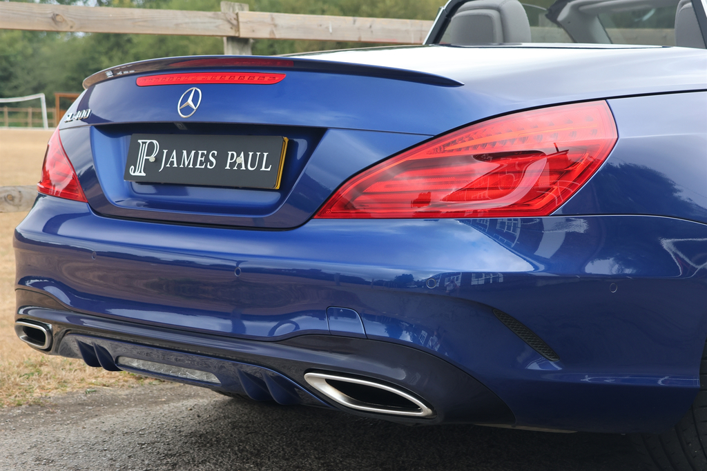 Mercedes-Benz SL Class 400 Amg Line Premium Blue #38