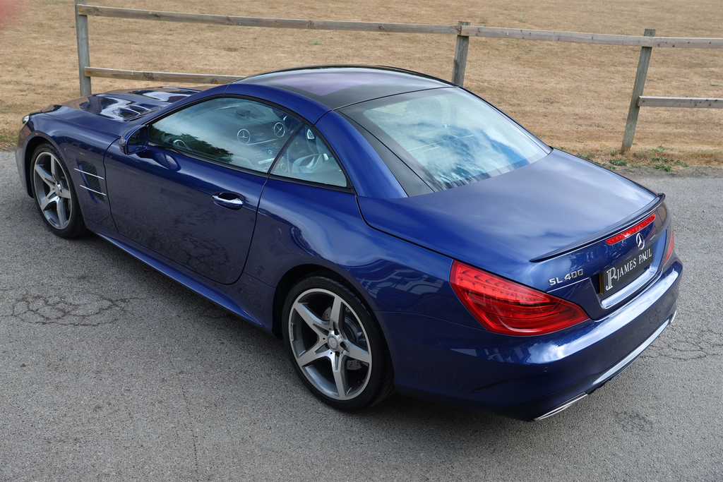 Mercedes-Benz SL Class 400 Amg Line Premium Blue #9