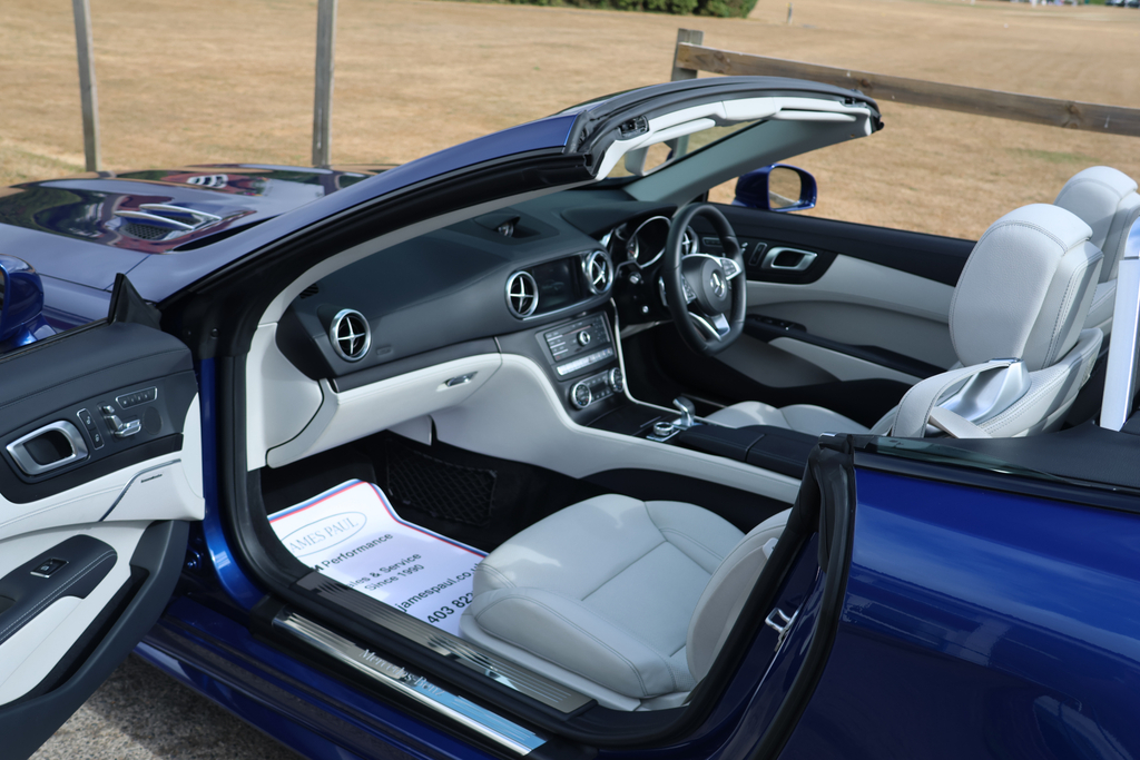 Mercedes-Benz SL Class 400 Amg Line Premium Blue #12