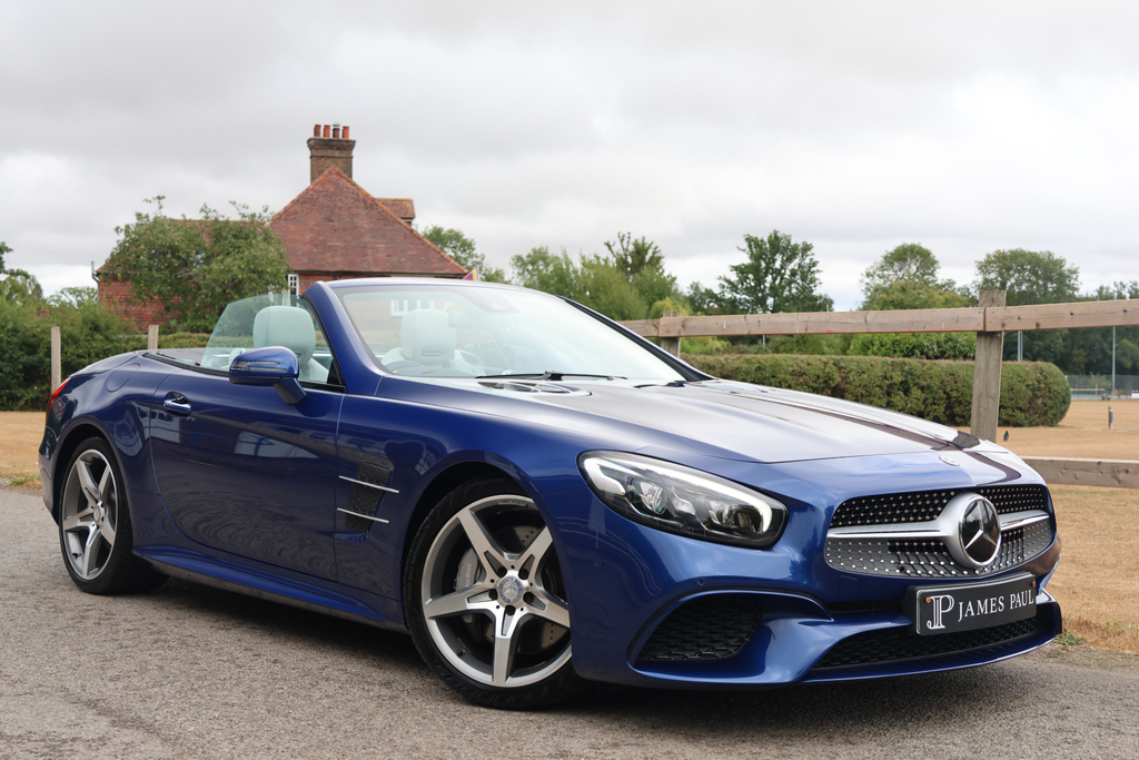 Mercedes-Benz SL Class 3.0 Sl400 V6 Amg Line Premium Roadster Petro  #4
