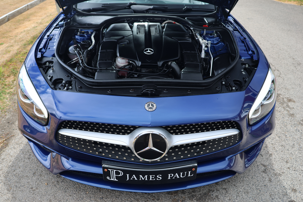 Mercedes-Benz SL Class 400 Amg Line Premium Blue #24