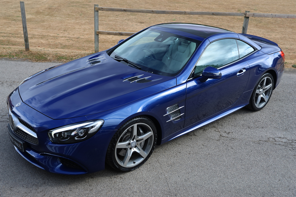 Mercedes-Benz SL Class 400 Amg Line Premium Blue #7