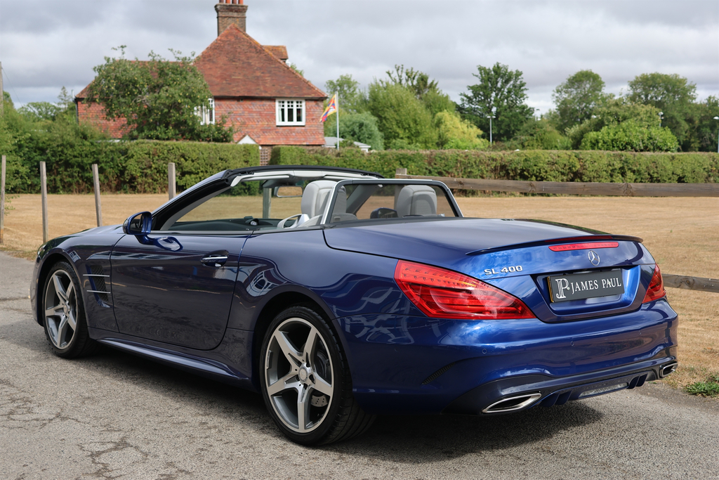 Mercedes-Benz SL Class 400 Amg Line Premium Blue #29