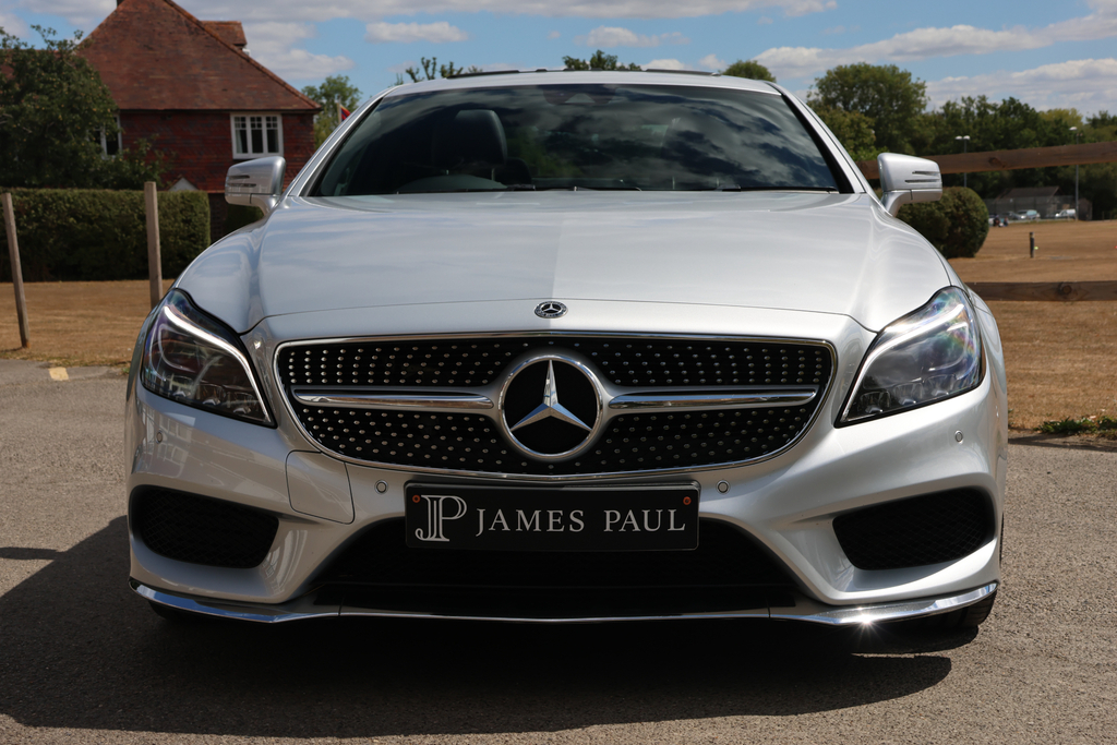 Mercedes-Benz CLS 3.0 Cls350d V6 Amg Line Premium Plus Coupe D Black #35