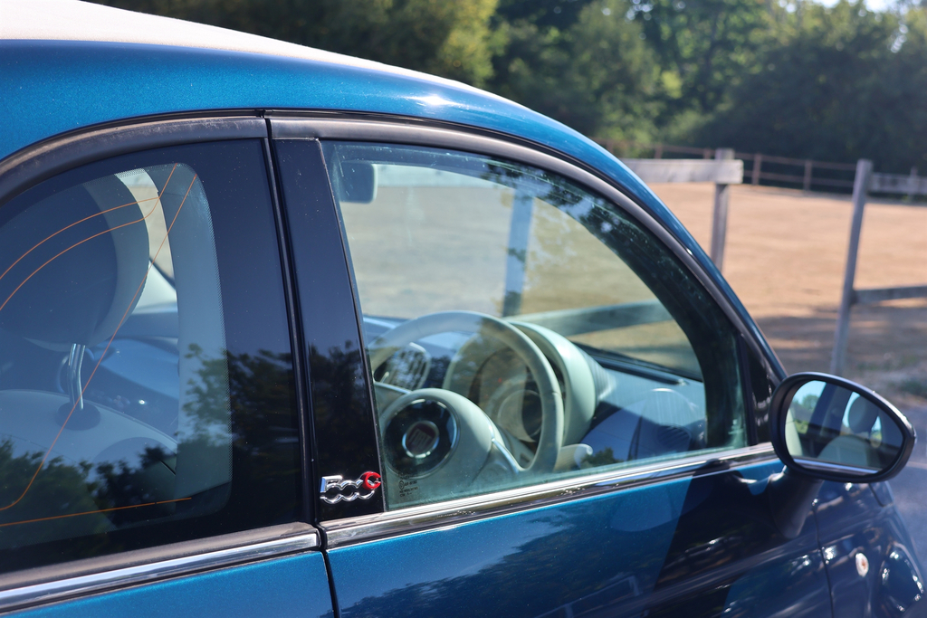 Fiat 500C Convertible 1.2 Lounge Dualogic Euro 6 Ss Blue #21