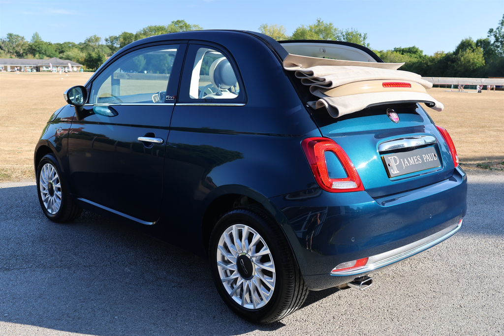 Fiat 500C Convertible 1.2 Lounge Dualogic Euro 6 Ss Blue #13