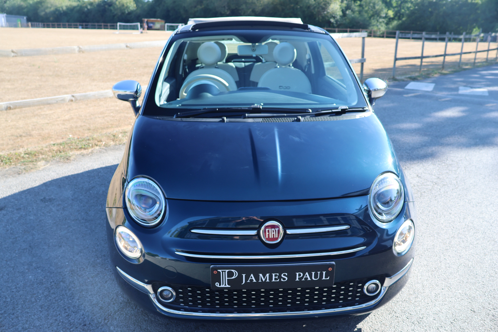 Fiat 500C Convertible 1.2 Lounge Dualogic Euro 6 Ss Blue #24