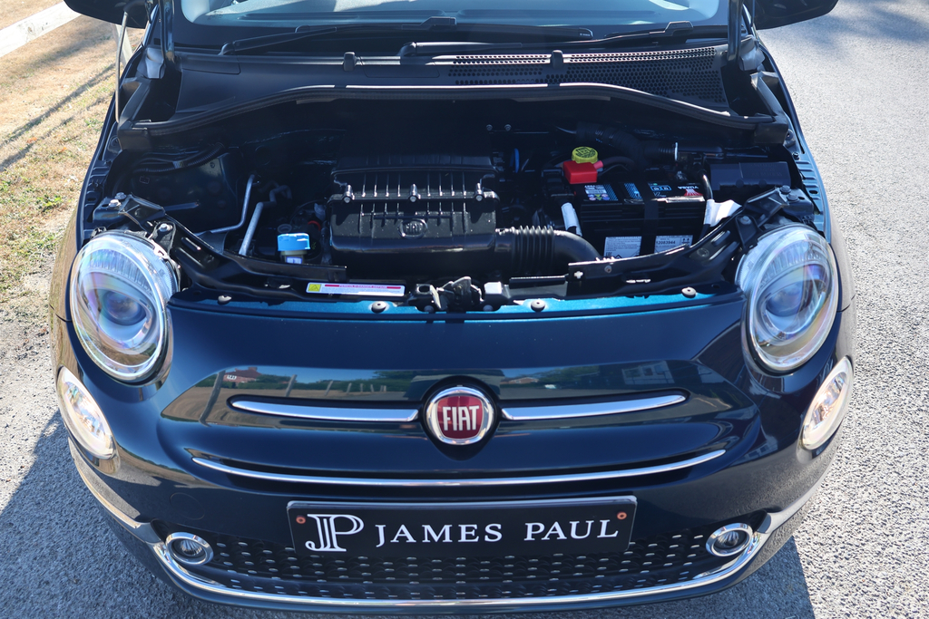 Fiat 500C Convertible 1.2 Lounge Dualogic Euro 6 Ss Blue #17