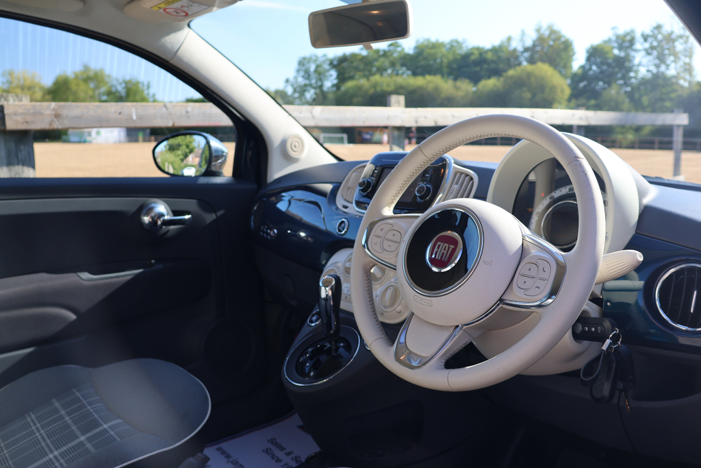 Fiat 500C 1.2 Lounge Convertible Dualogic Euro 6 Blue #6