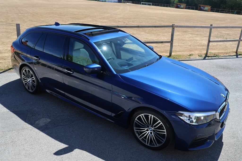 BMW 5 Series 3.0 540I M Sport Touring Xdrive Eu Blue
