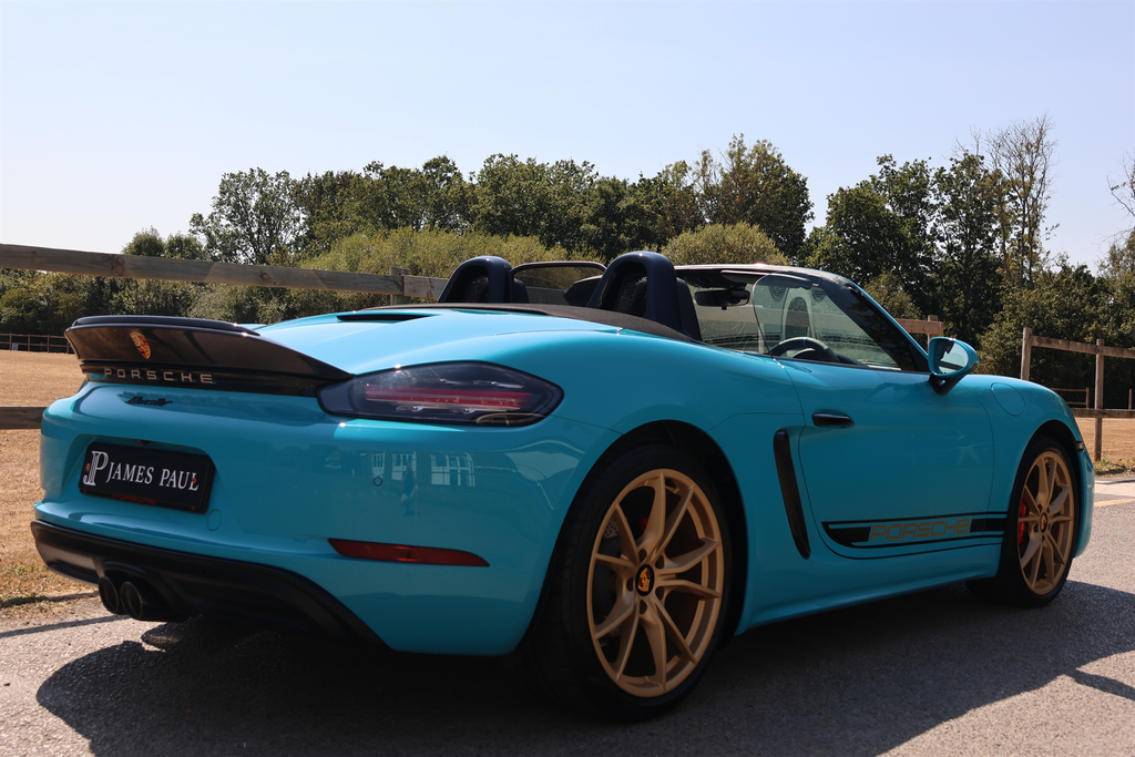 Porsche 718 Boxster 2.0T Convertible Gpf Pdk Euro 6 Ss Blue #3