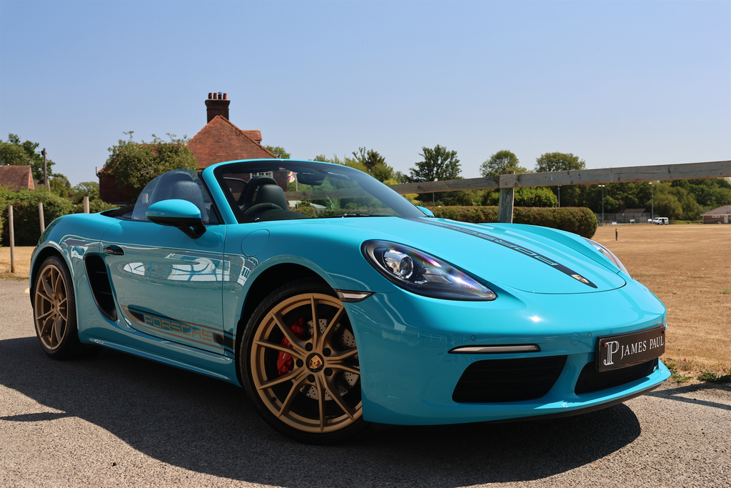 Porsche 718 Boxster 2.0T Convertible Gpf Pdk Euro 6 Ss Blue #4