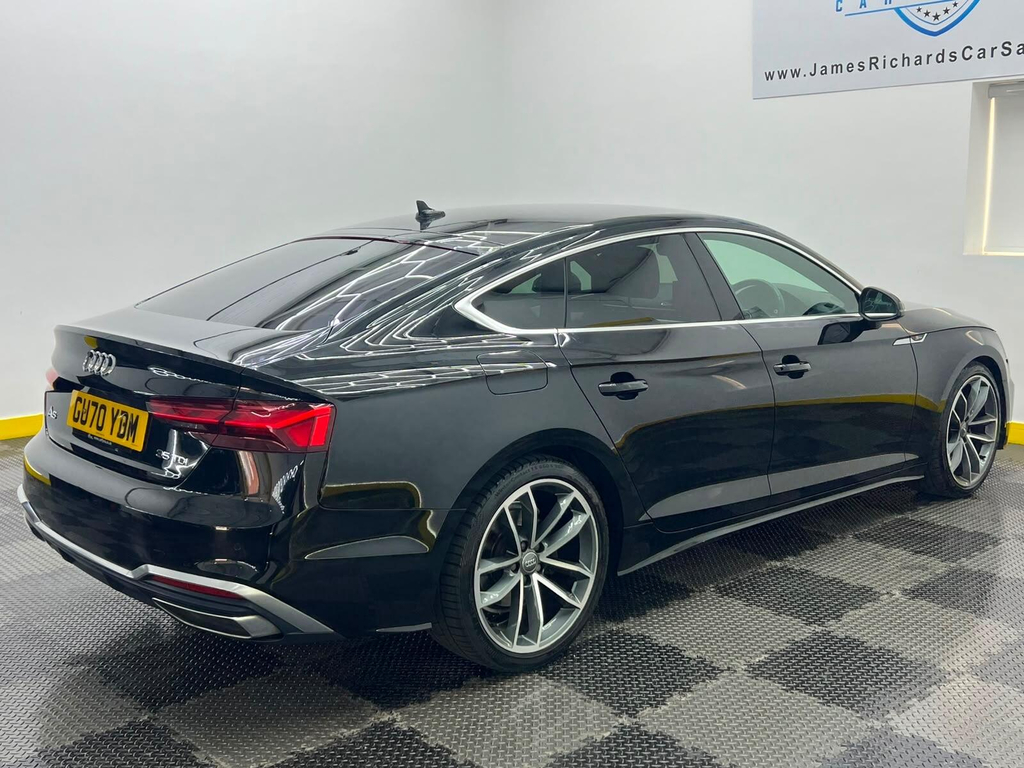 Audi A5 2.0 Tfsi 35 Black Edition Sportback S T Blue #13