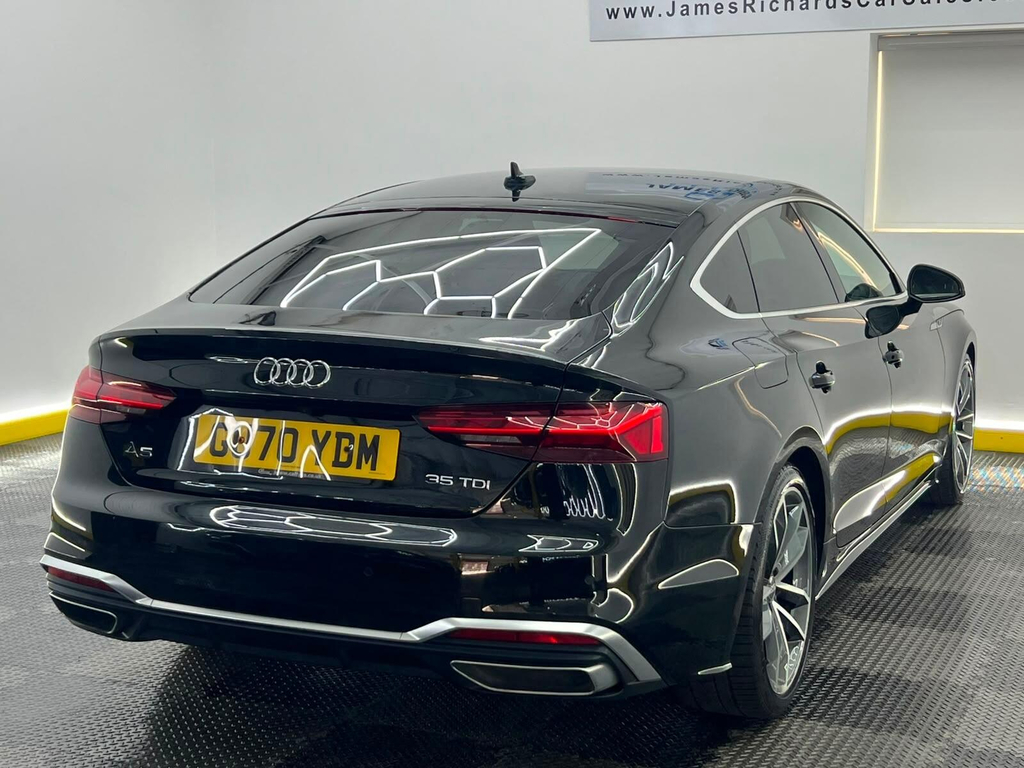 Audi A5 2.0 Tfsi 35 Black Edition Sportback S T Blue #14