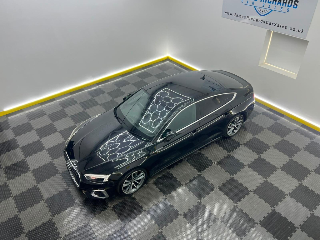 Audi A5 2.0 Tfsi 35 Black Edition Sportback S T Blue #35