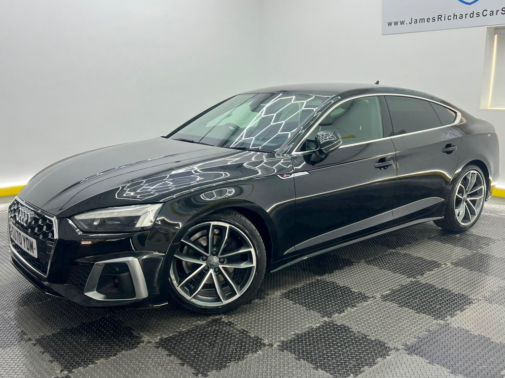 Audi A5 2.0 Tfsi 35 Black Edition Sportback S T Blue #7