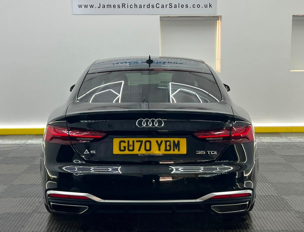 Audi A5 2.0 Tfsi 35 Black Edition Sportback S T Blue #10