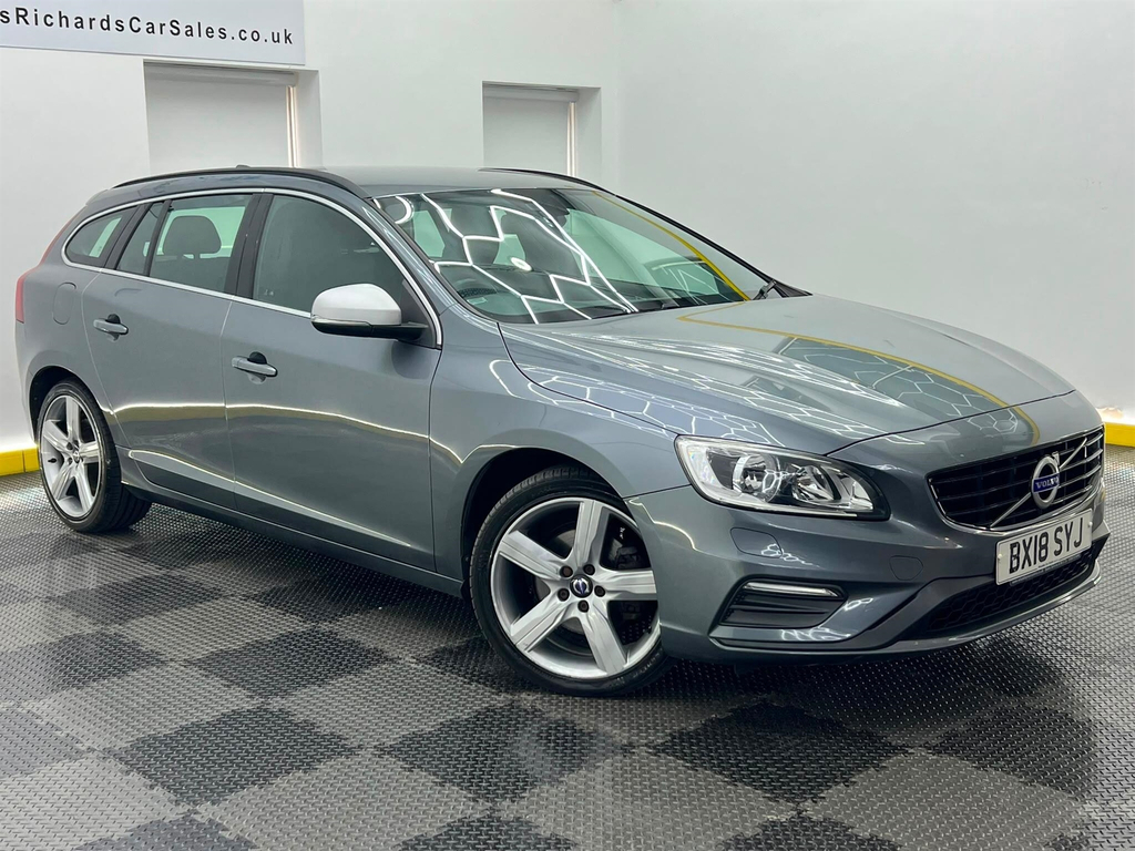 Volvo V60 2.0 D2 R-design Nav Euro 6 Ss Grey #3