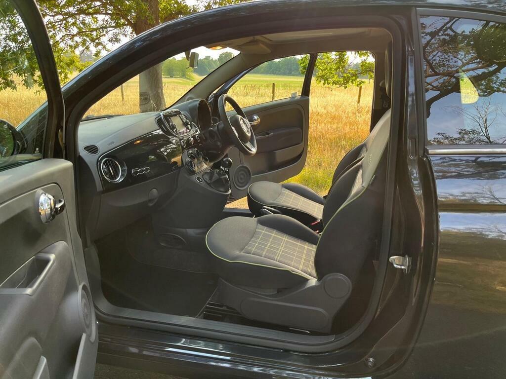 Fiat 500 Hatchback 1.2 Lounge Dualogic Euro 6 Ss 20 Green #12