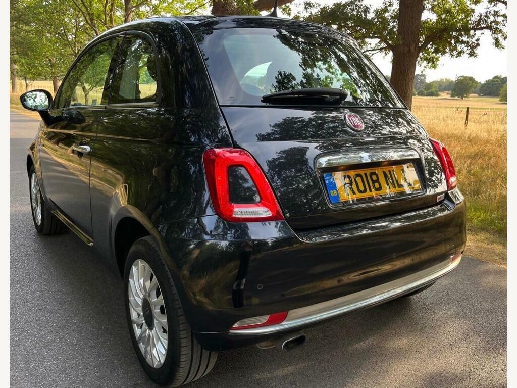Fiat 500 1.2 Lounge Euro 6 S S Black #4