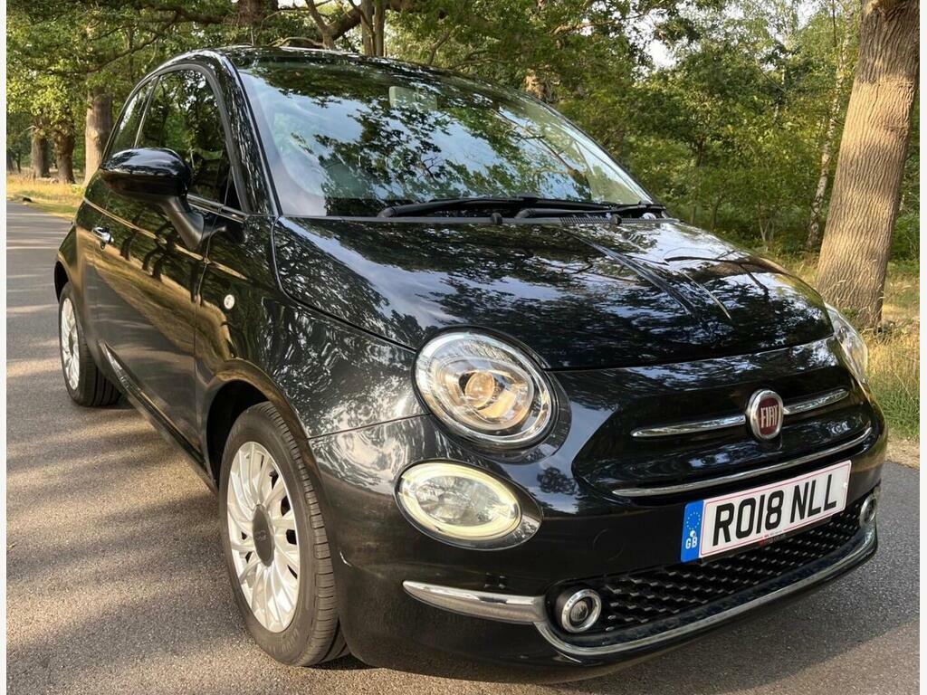 Fiat 500 1.2 Lounge Euro 6 S S Black #3