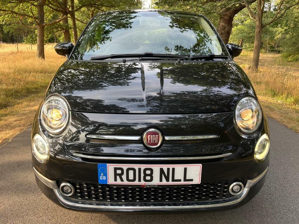 Fiat 500 1.2 Lounge Euro 6 S S Black #2