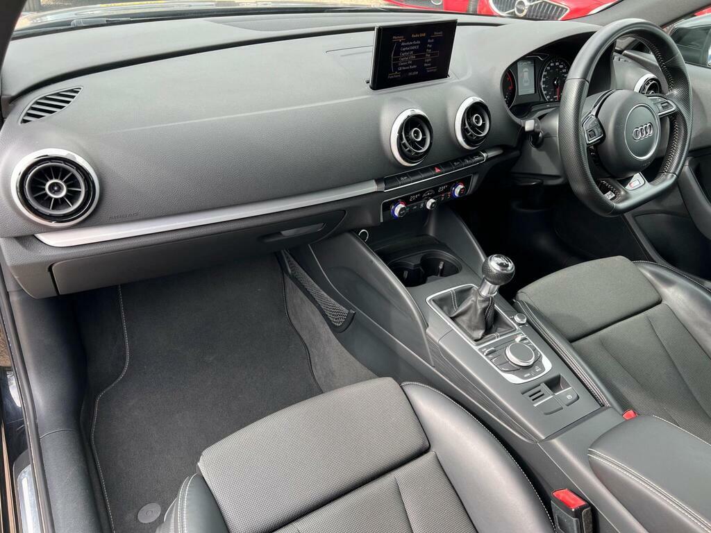 Audi A3 2.0 Tdi S Line Sportback S Tronic Quattro Euro 6 Blue #20