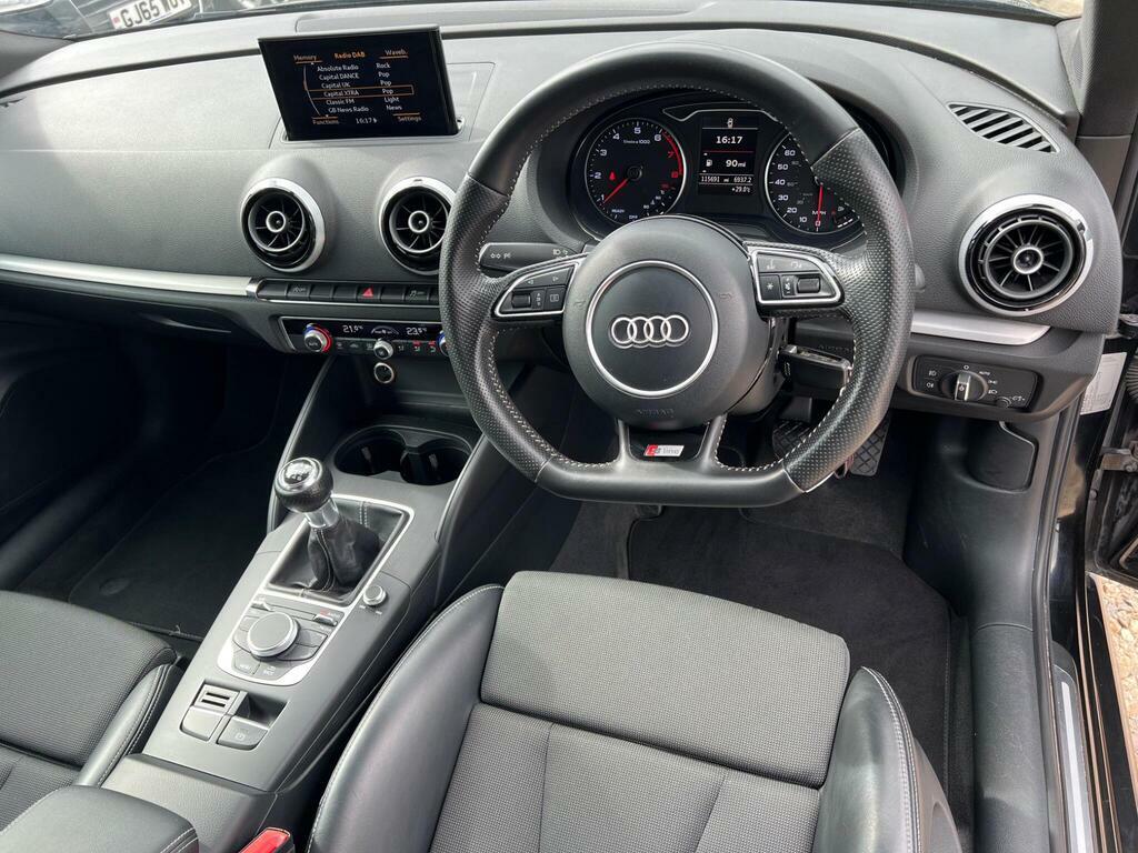 Audi A3 2.0 Tdi S Line Sportback S Tronic Quattro Euro 6 Blue #16