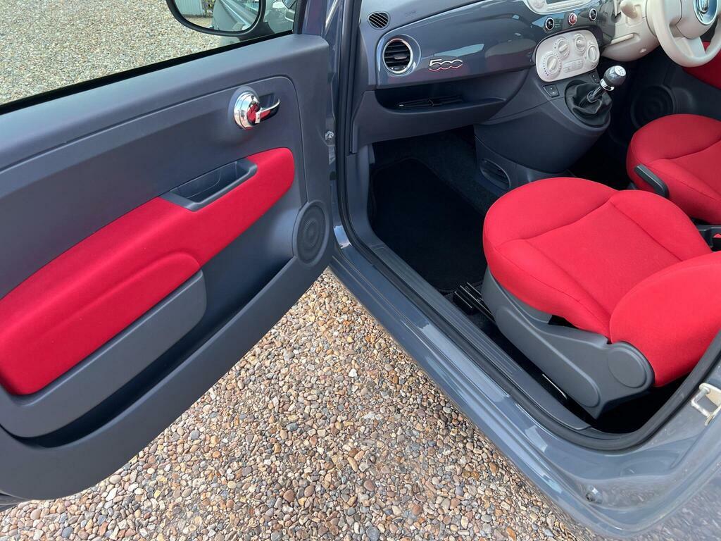 Fiat 500 1.2 Lounge Hatchback Dualogic Euro 6 S Blue #16