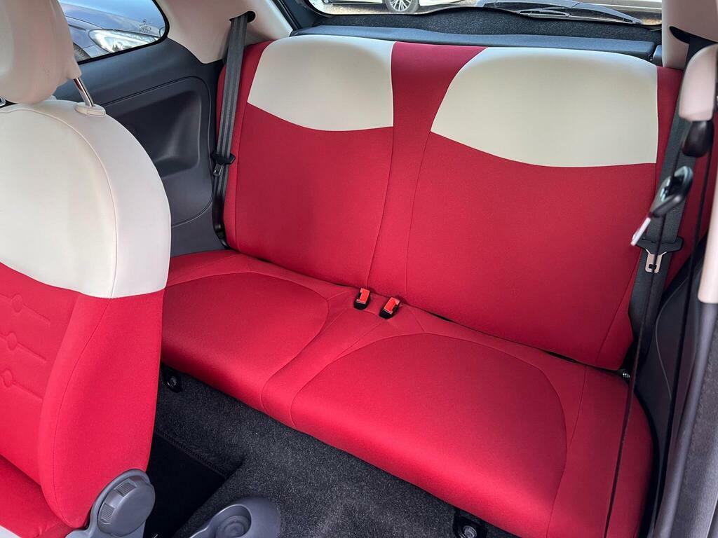 Fiat 500 1.2 Lounge Hatchback Dualogic Euro 6 S Blue #19