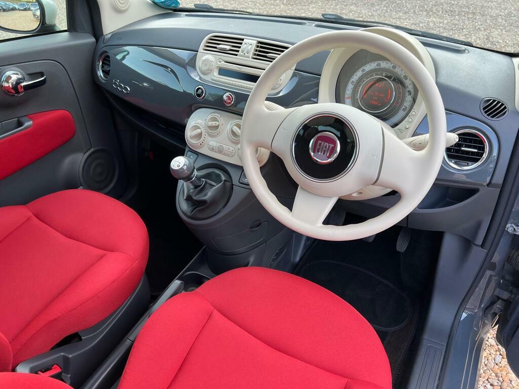 Fiat 500 1.2 Lounge Hatchback Dualogic Euro 6 S Blue #14