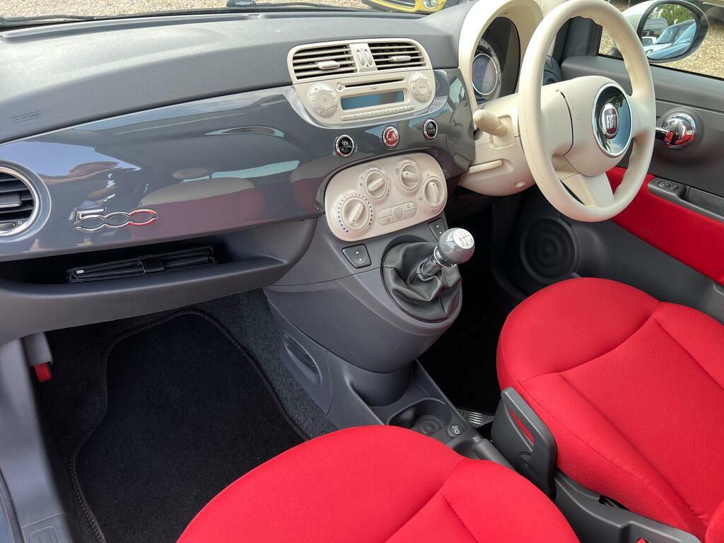 Fiat 500 1.2 Lounge Hatchback Dualogic Euro 6 S Blue #18