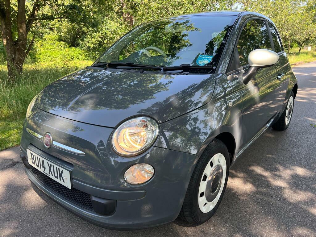 Fiat 500 1.2 Lounge Hatchback Dualogic Euro 6 S Blue #9