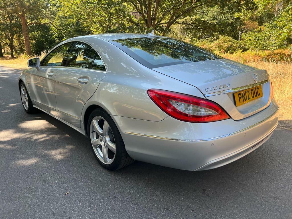 Mercedes-Benz CLS 3.0 Cls350 Cdi V6 Blueefficiency Coupe G-tronic E Silver #4