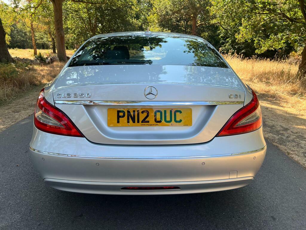 Mercedes-Benz CLS 3.0 Cls350 Cdi V6 Blueefficiency Coupe G-tronic E Silver #5