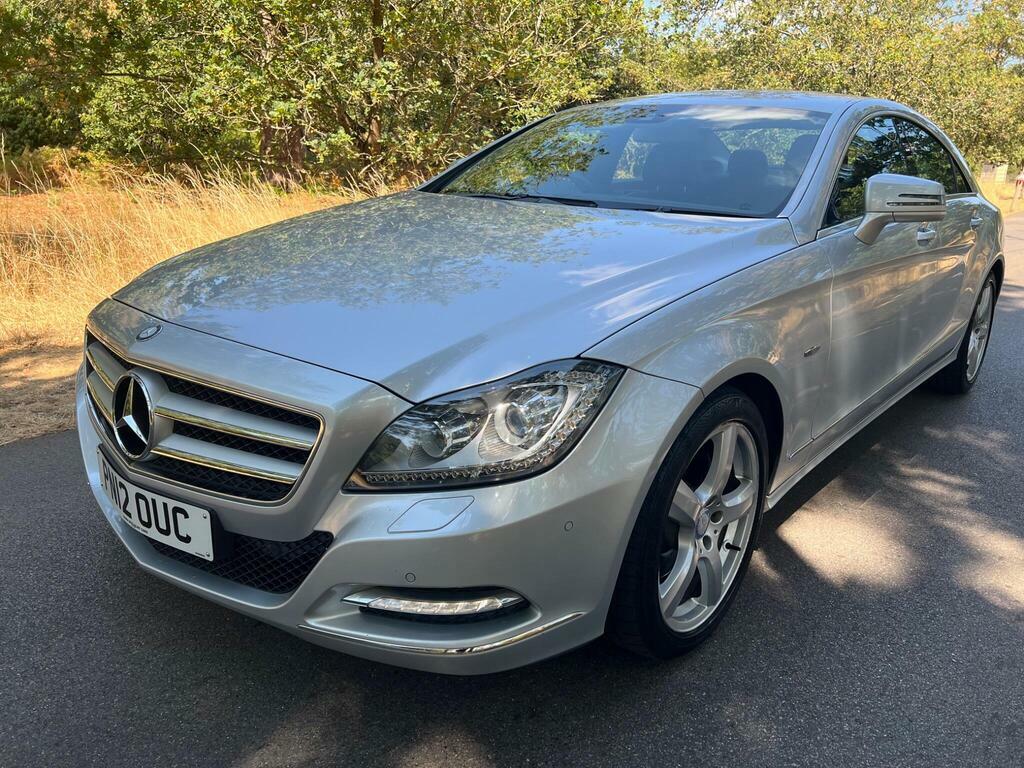 Mercedes-Benz CLS 3.0 Cls350 Cdi V6 Blueefficiency Coupe G-tronic E Silver