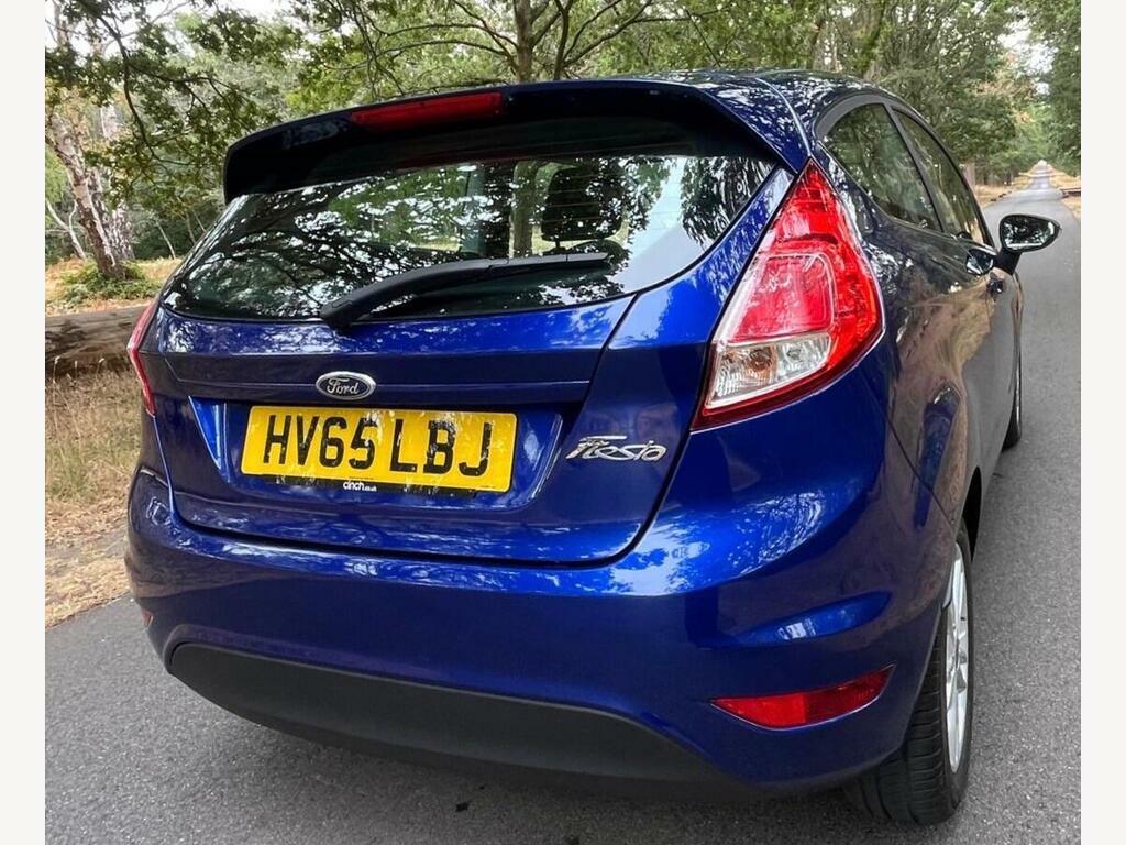 Ford Fiesta 1.25 Zetec Euro 6 Blue #4