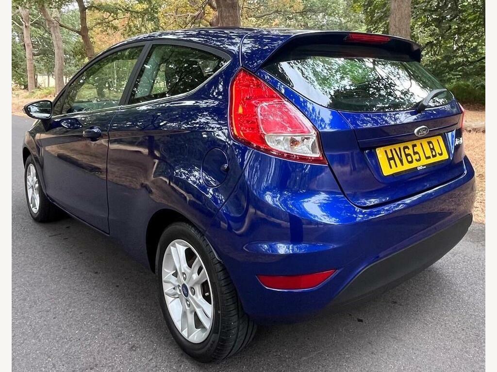 Ford Fiesta 1.25 Zetec Euro 6 Blue #6