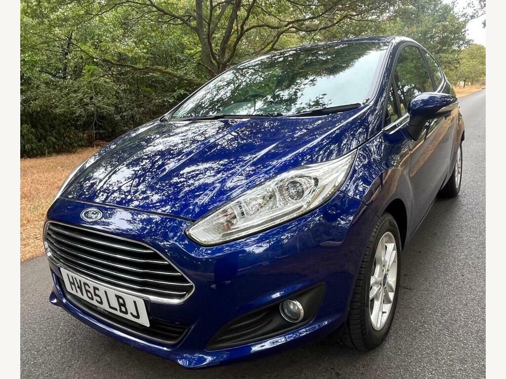 Ford Fiesta 1.25 Zetec Euro 6 Blue