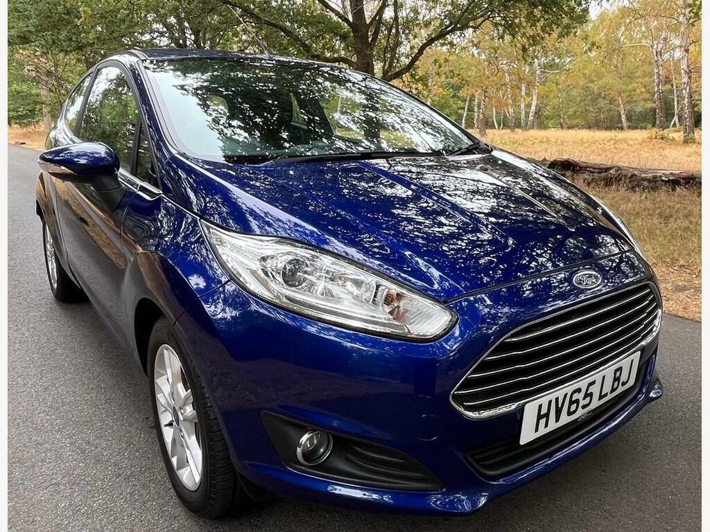 Ford Fiesta 1.25 Zetec Euro 6 Blue #3