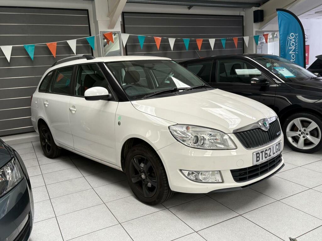 Skoda Fabia 1.2 Tdi Greenline II Euro 5 Ss White #3