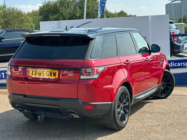 Land Rover Range Rover Sport 3.0 Sd V6 Hse Suv 4Wd Euro 6 S S CF65GVW Red #4