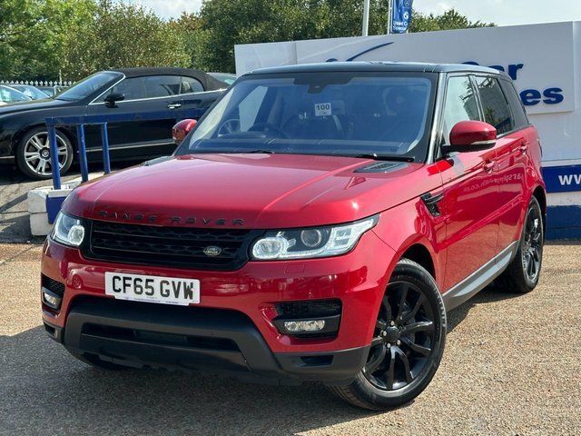 Land Rover Range Rover Sport 3.0 Sd V6 Hse Suv 4Wd Euro 6 S S CF65GVW Red #2