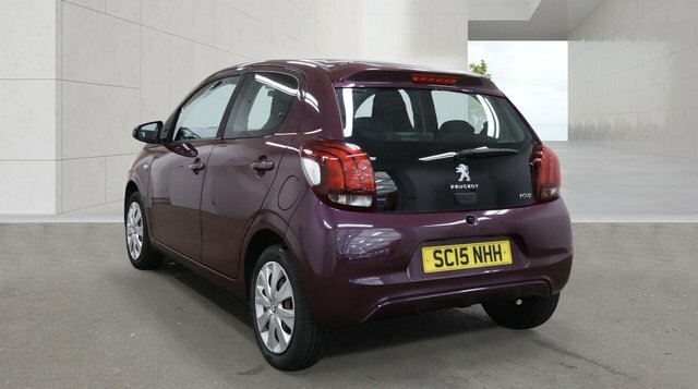 Peugeot 108 1.0 Vti Active Hatchback Euro 5 Purple #4