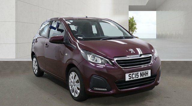 Peugeot 108 1.0 Vti Active Hatchback Euro 5 Purple