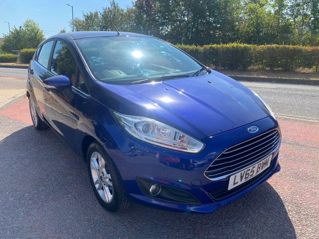 Ford Fiesta 1.0 Ecoboost Zetec Blue