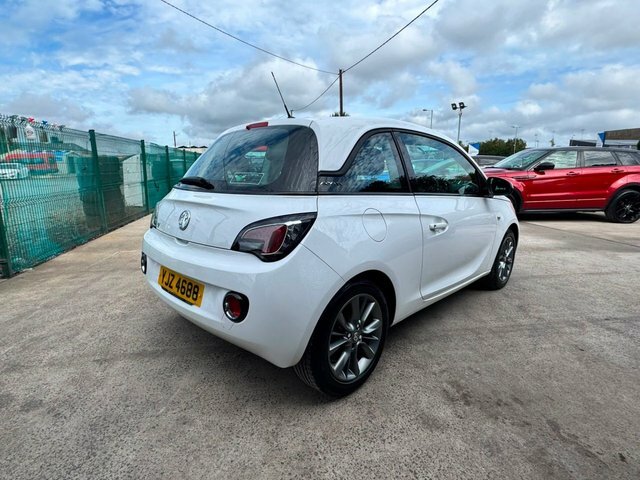Vauxhall Adam Jam Hatchback YJZ4688 White #5