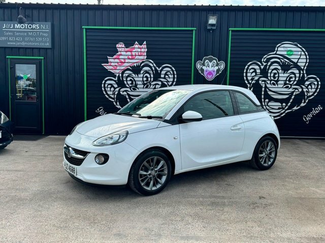 Vauxhall Adam Jam Hatchback YJZ4688 White