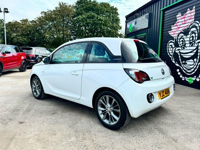 Vauxhall Adam Jam Hatchback YJZ4688 White #3
