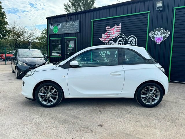 Vauxhall Adam Jam Hatchback YJZ4688 White #2